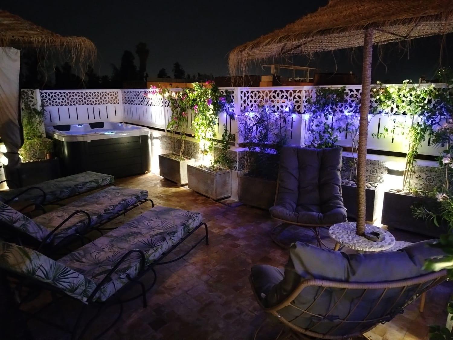Riad & Spa Sous Le Soleil Chez Jerome Et Pamela Ch Zen Marraquexe Exterior foto