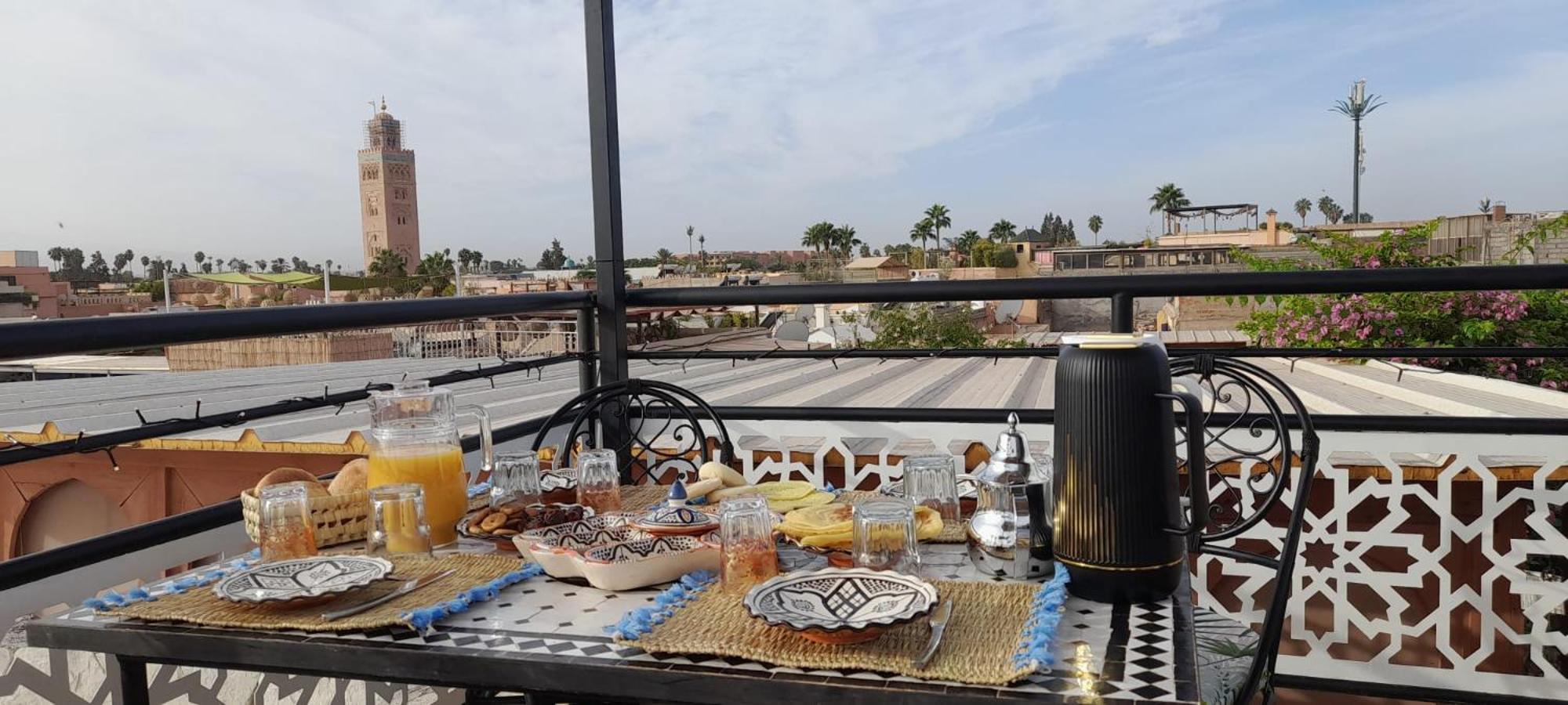 Riad & Spa Sous Le Soleil Chez Jerome Et Pamela Ch Zen Marraquexe Exterior foto
